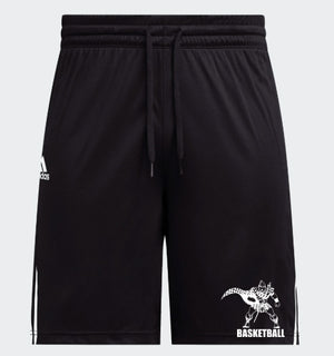 CAL BB 3 Stripe Knit Short - Black