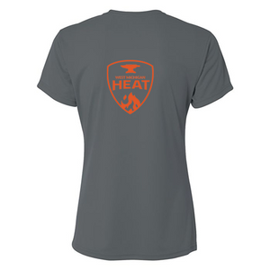 WM Heat Women's Short Sleeve Crew - Grey