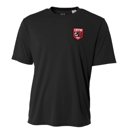 CASSA Performance Crew Shirt - Black