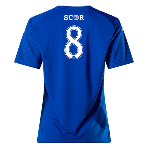 Camiseta de juego femenina Midwest EX SCOR Select - Azul real