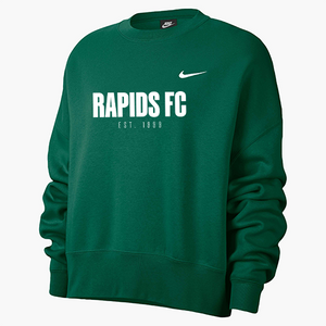 Rapids FC Women's Fleece Crew - Green