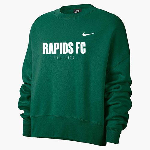 Rapids FC Women's Fleece Crew - Green