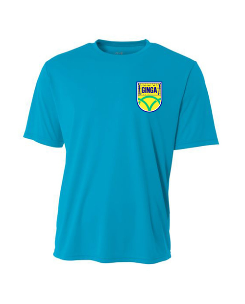 School of Ginga/Y Cooling SS Crew/Electric Blue