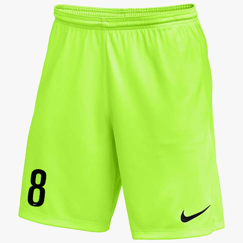 Kingdom Men's Goalkeeper Game Shorts - Volt