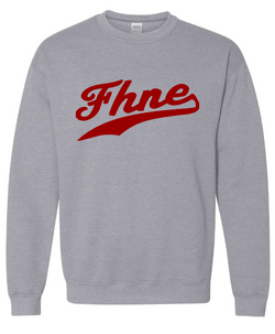 Forest Hills Northern-Eastern  Crew Sweatshirt - Grey