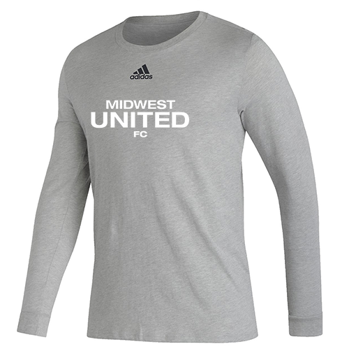 Midwest United Long Sleeve Tee - Gray