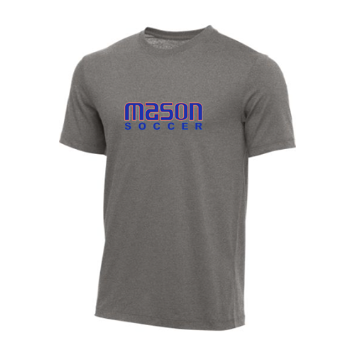 Camiseta juvenil de la manga corta para aficionados Mason, color gris