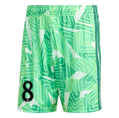 West Michigan Heat Youth Goalkeeper Short - Lime Green