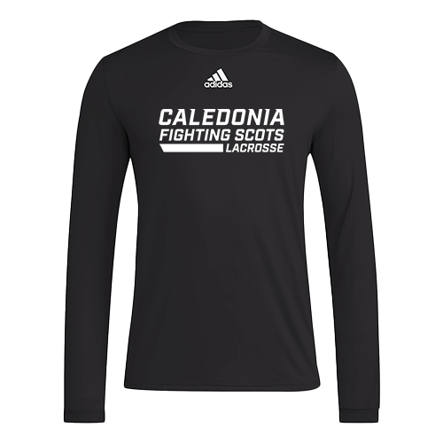 Caledonia Men's Lacrosse Men's Long Sleeve Pregame Tee - Black