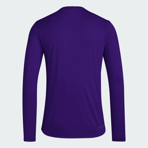 Camiseta BOS de manga larga para antes del partido para hombre de CAL Swim, color morado