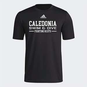 CAL Swim Men's Short Sleeve Pregame BOS Tee - Black