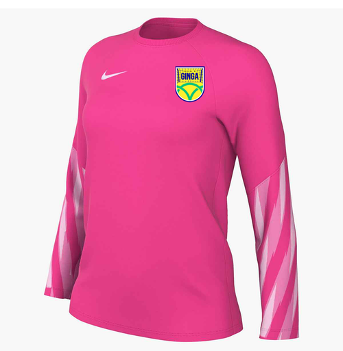 School of Ginga Womens Goalkeeper Game Jersey - Hyper Pink