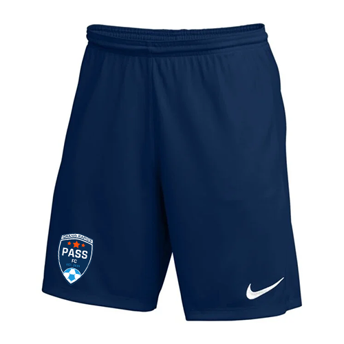 PASS FC U7/U8 Youth Game Shorts - Navy