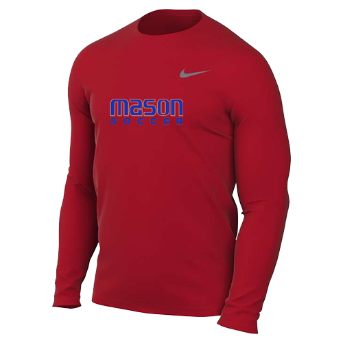 Mason Men's Long Sleeve - Red