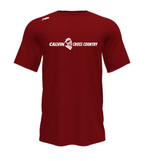 Calvin XC New Balance M SS Tech Tee-Mercury Red