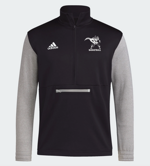 CAL Men's Team Issue 1/4 Zip - Black / Grey