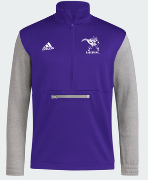 CAL Men's Team Issue 1/4 Zip - Purple