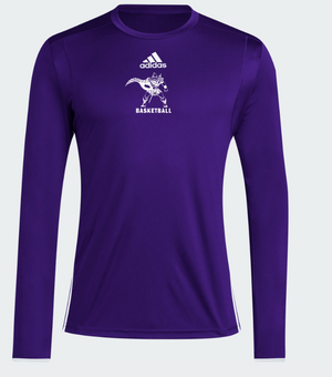 CAL BB Men's Team Issue Long Sleeve Jersey - Purple