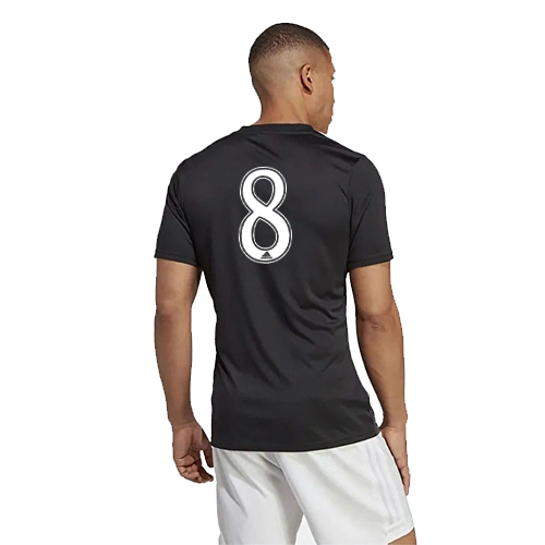 Camiseta de juego de portero de la NAL de Midwest United para hombre, color negro