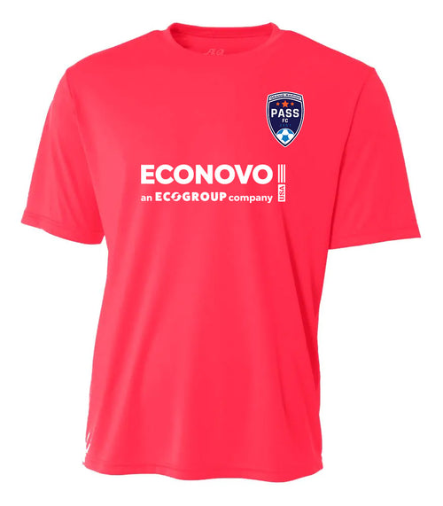 PASS FC Youth Training Jersey - Coral