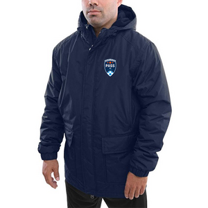 PASS FC Bench Coat - Navy