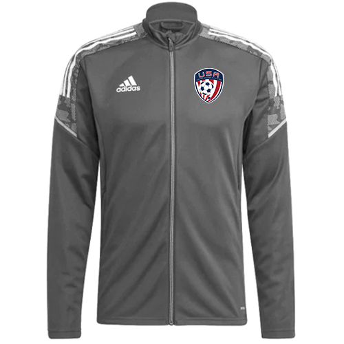 USA Track Jacket - Gray