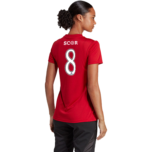 Camiseta de juego de portero femenino Midwest EX SCOR Select - Rojo