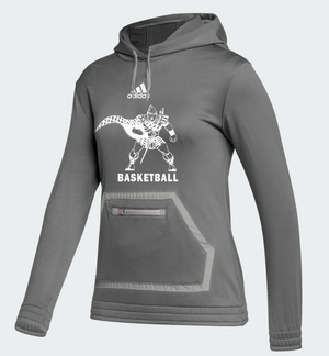 CAL Women's Team Issue Pullover Hood - Grey