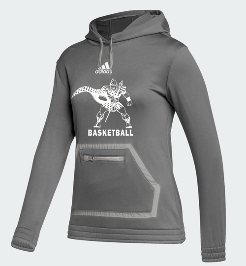 CAL Women's Team Issue Pullover Hood - Grey