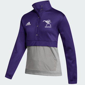 CAL Women's Team Issue 1/4 Snap - Purple