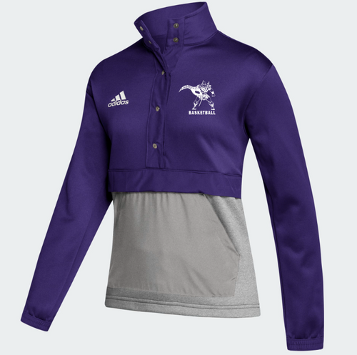 CAL Women's Team Issue 1/4 Snap - Purple