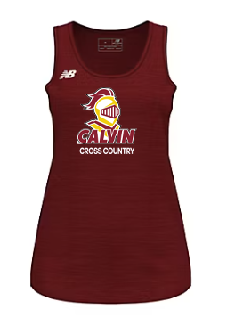 Calvin XC New Balance W Team Tank-Mercury Red