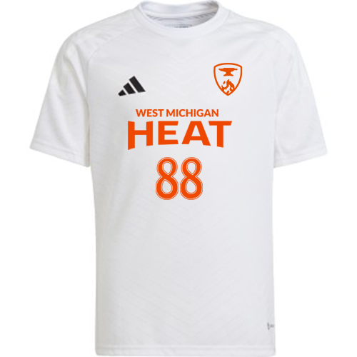WM Heat Jr High Game Jersey - White