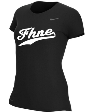 FHNE Hockey Team Legend Women's Short Sleeve Tee - Black