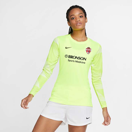 Kingdom Premier Women's Goalkeeper Game Jersey - Volt