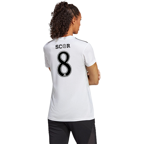 Camiseta de juego femenina Midwest EX SCOR Select - Blanca