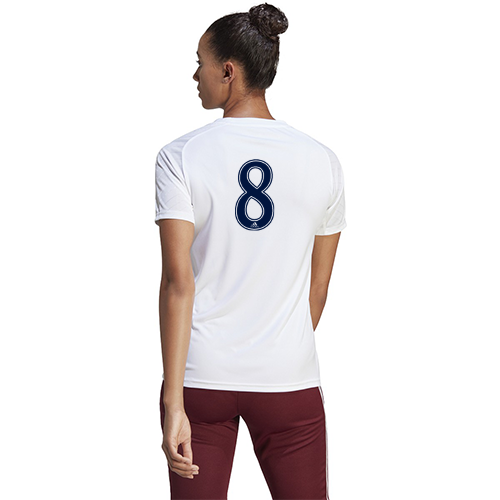 Camiseta de juego de la Premier League de EE. UU. para mujer, color blanco 