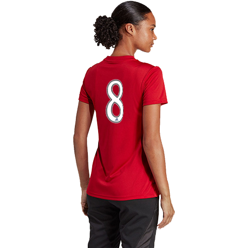 Camiseta de juego de portero femenino regional de la ECNL de Midwest United - Rojo