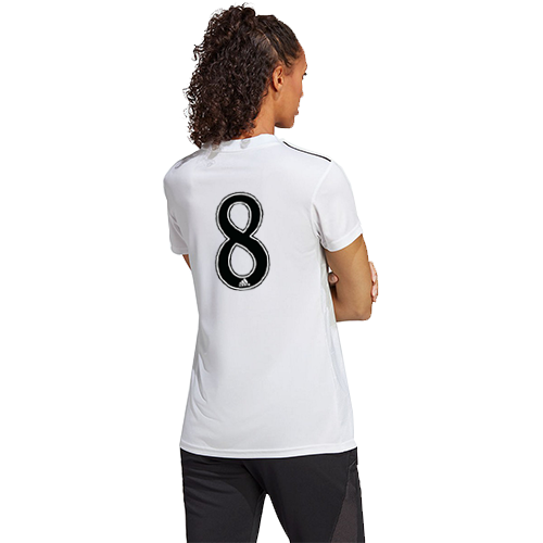 Camiseta de juego de mujer de la ECNL de Midwest United - Blanca