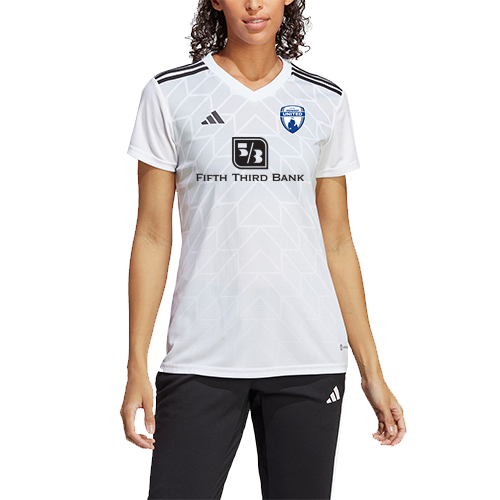 Camiseta de juego de mujer de la ECNL de Midwest United - Blanca