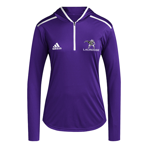 Caledonia Men's Lacrosse Women's Hooded Tee - Purple