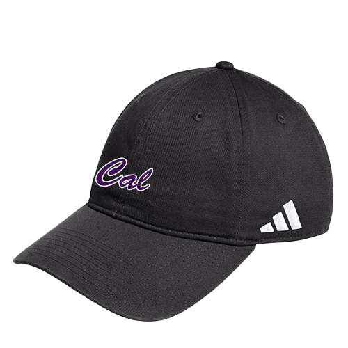 Caledonia Women's Soccer Adjustable Washed Slouch Cap - Black