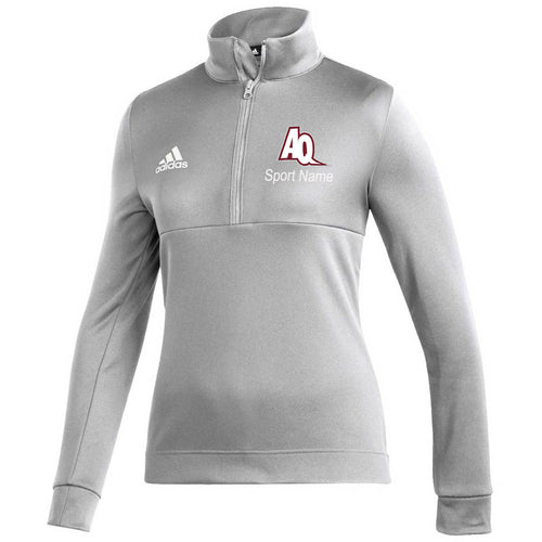 AQ Women's Performance 1/4 Zip - Grey