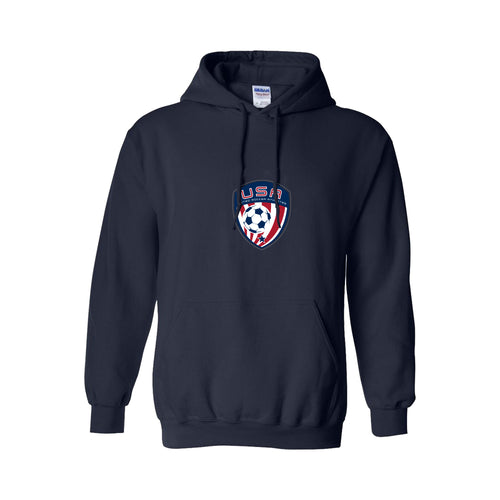 USA 50/50 Hoodie - Navy