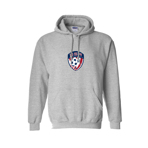 USA 50/50 Hoodie - Grey