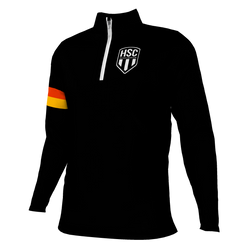 Hillsdale Heat - Camiseta con cremallera de 1/4 - Negra